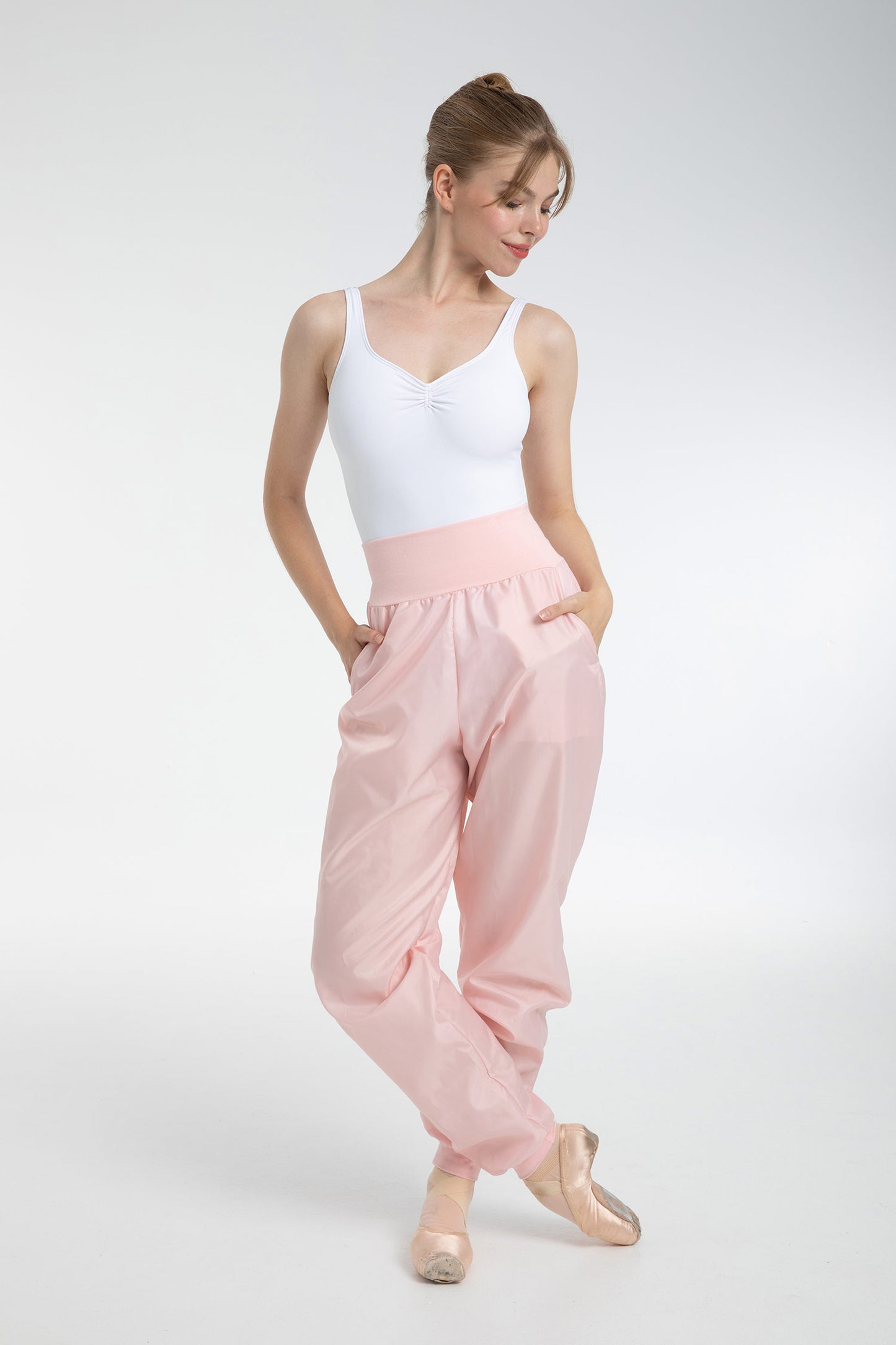 PANTALON LARGO (EFECTO SAUNA)