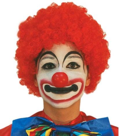 PELUCA RIZADA PAYASO