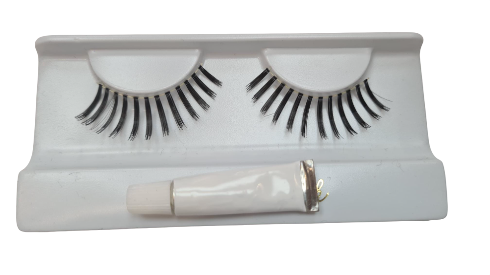 PESTAÑAS NEGRAS C/PEGAMENTO