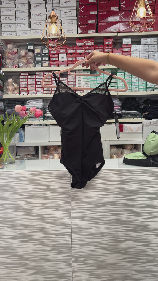 Maillot negro tirantes