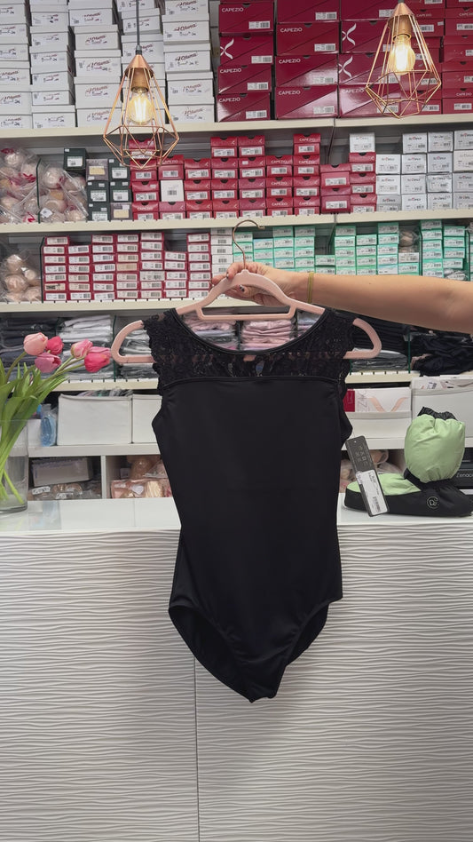 Maillot negro tirantes