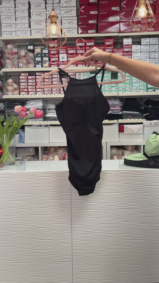 Maillot negro tirantes