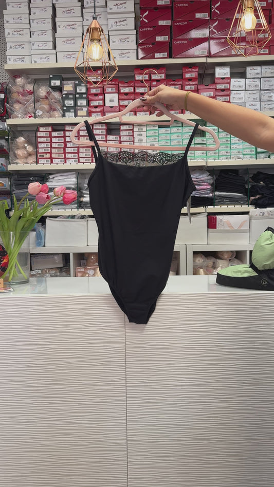 Maillot negro tirantes