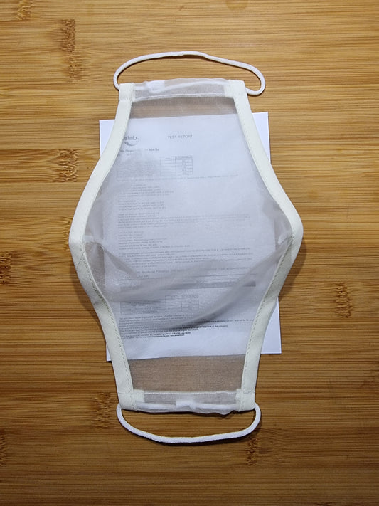 Mascarilla transparente